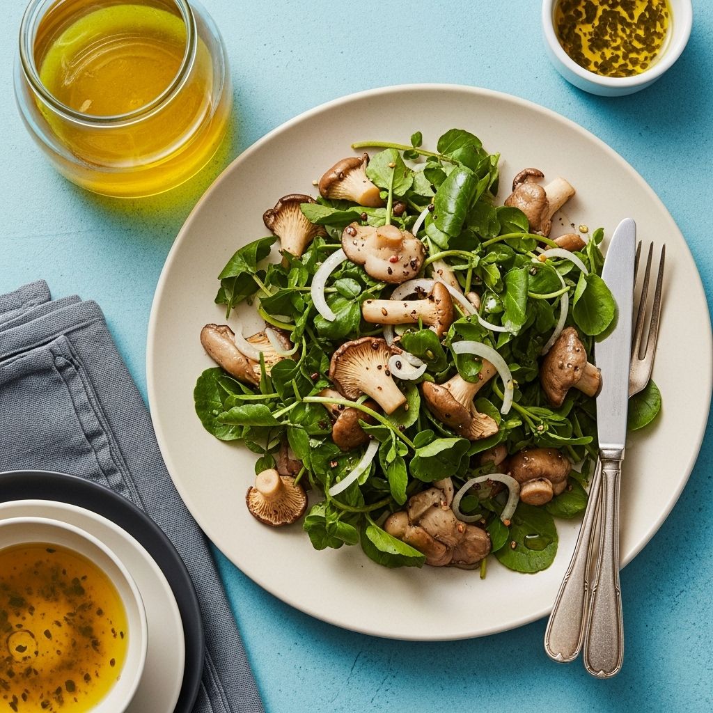 Vibrant textures and herbal flavors elevate a simple dish into a gourmet delight.
