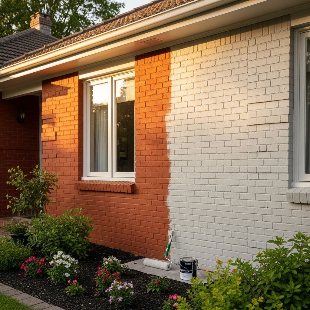 Does Painting a Brick Home Exterior Help It Sell Faster? A fresh coat and expert prep can turn aged masonry into a modern, move-in ready façade.