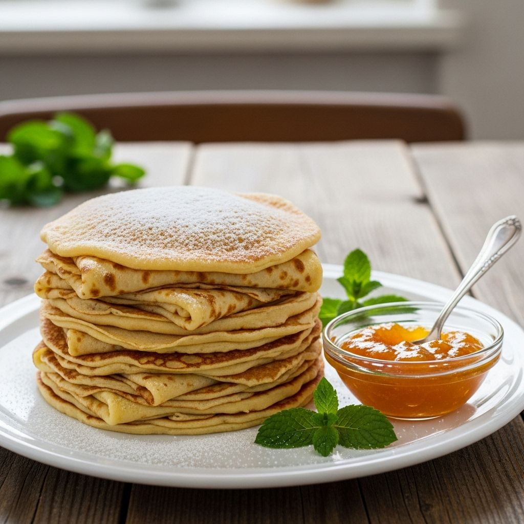 Master the art of thin, tender batter to create brunch treats bursting with sweet or savory flavor.