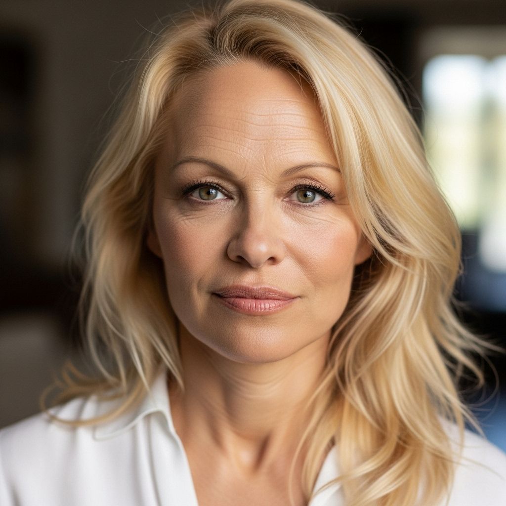 Pamela Anderson inspires self-acceptance and authenticity, redefining beauty standards through her powerful makeup-free journey.