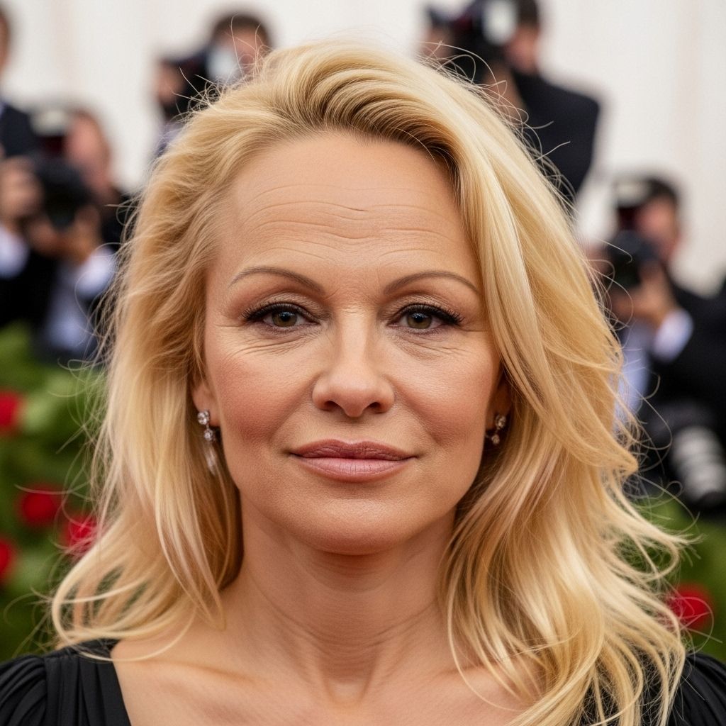 Pamela Anderson stunned at the Met Gala 2025 by embracing a makeup-free look, showcasing courage, self-expression, and a celebration of natural beauty.