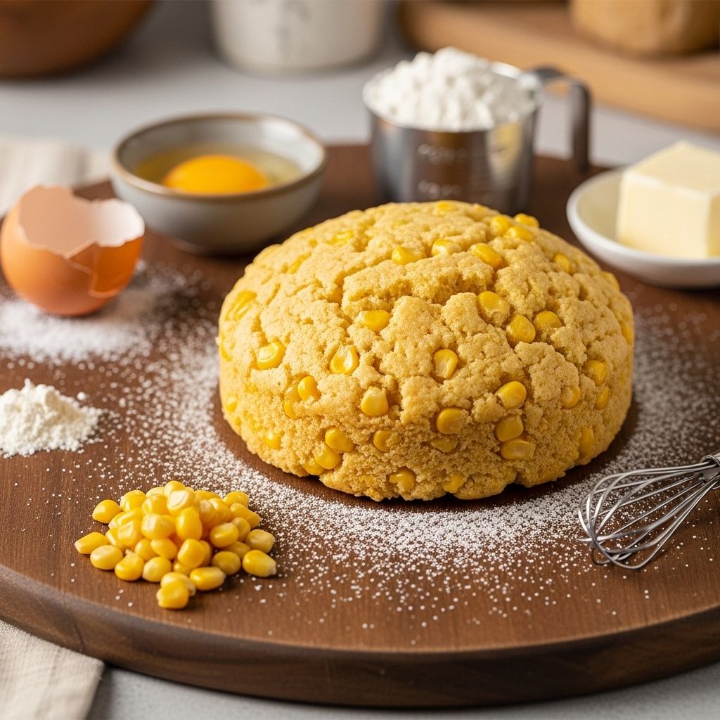 Blending whole kernels with condensed milk delivers a soft, cake-like crumb every time.