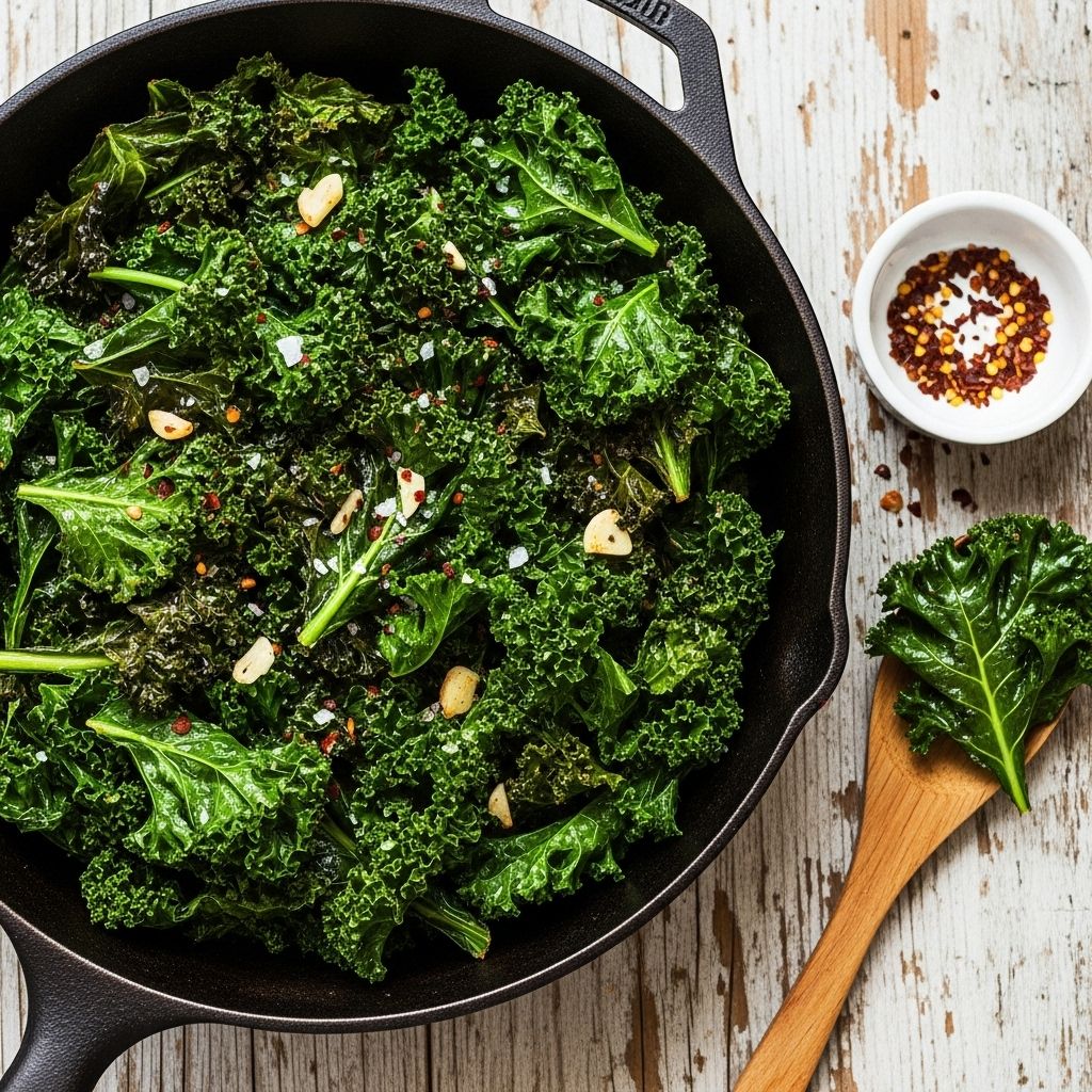 Elevate your meals with a simple side that balances tender leaves and garlicky depth.