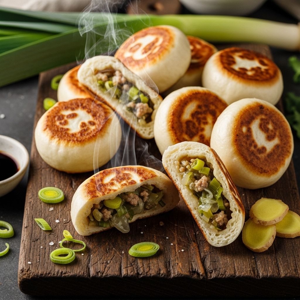Experience the ultimate texture contrast of crunchy crusts and soft, savory fillings.