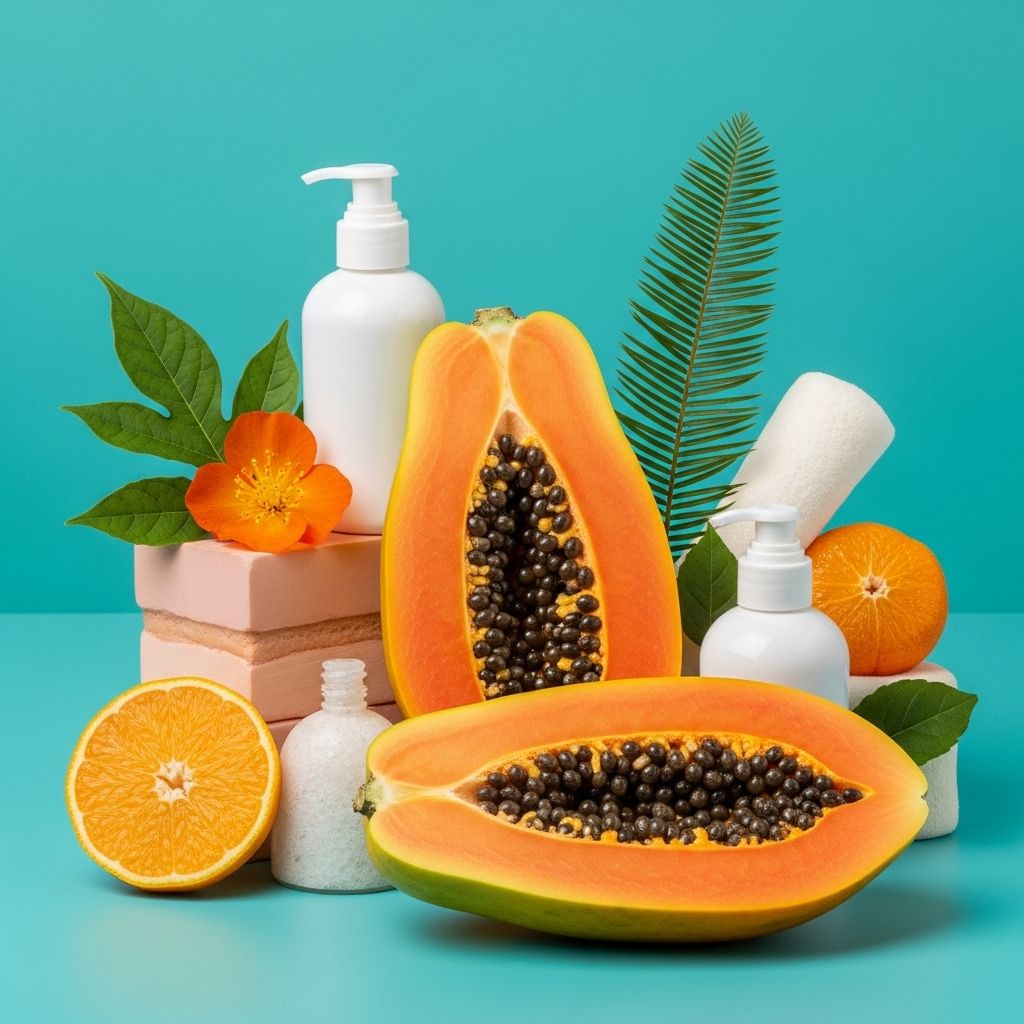 Papaya For Skin And Hair: Benefits, Uses, & How To Apply An enzyme-driven formula reveals a luminous complexion while fortifying each fiber.