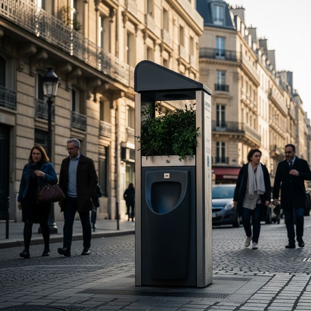 Paris’s New Public Urinals Spark Debate Over Gender, Public Space, and Urban Cleanliness Paris’s experiment with eco-friendly public urinals raises questions about gender equity, city aesthetics, and the right to public space.