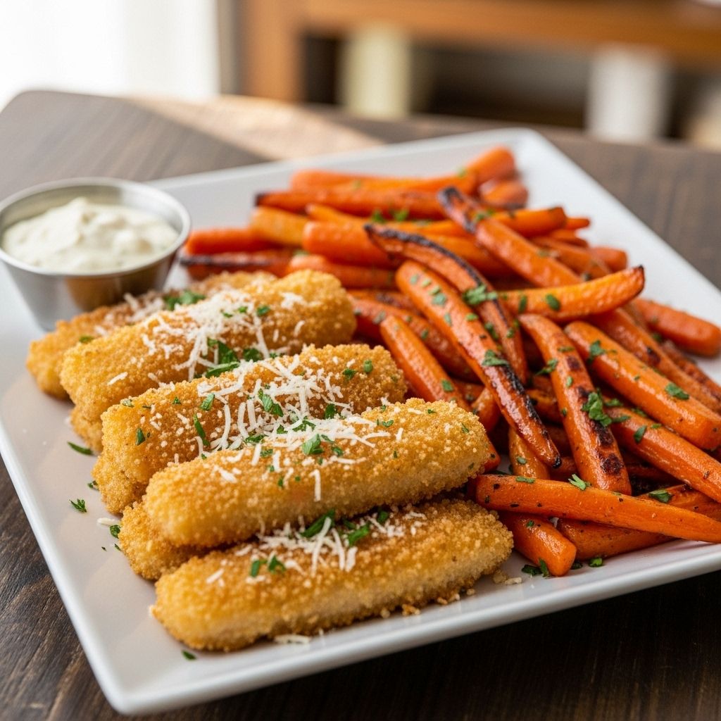 A crispy, wholesome twist on a childhood favorite that the whole family will enjoy.