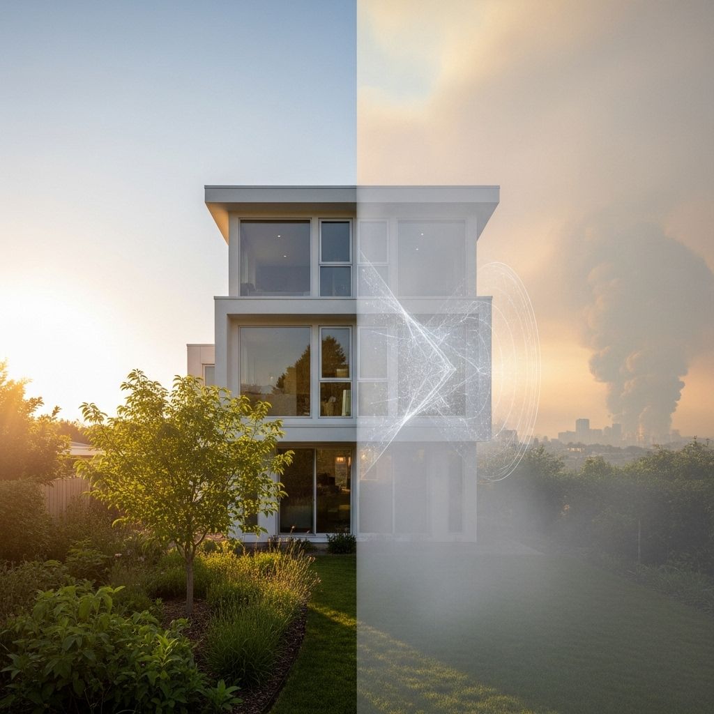 Passive House design not only saves energy—it protects indoor air quality by keeping dangerous outdoor smoke and pollutants outside, making homes safer and healthier.