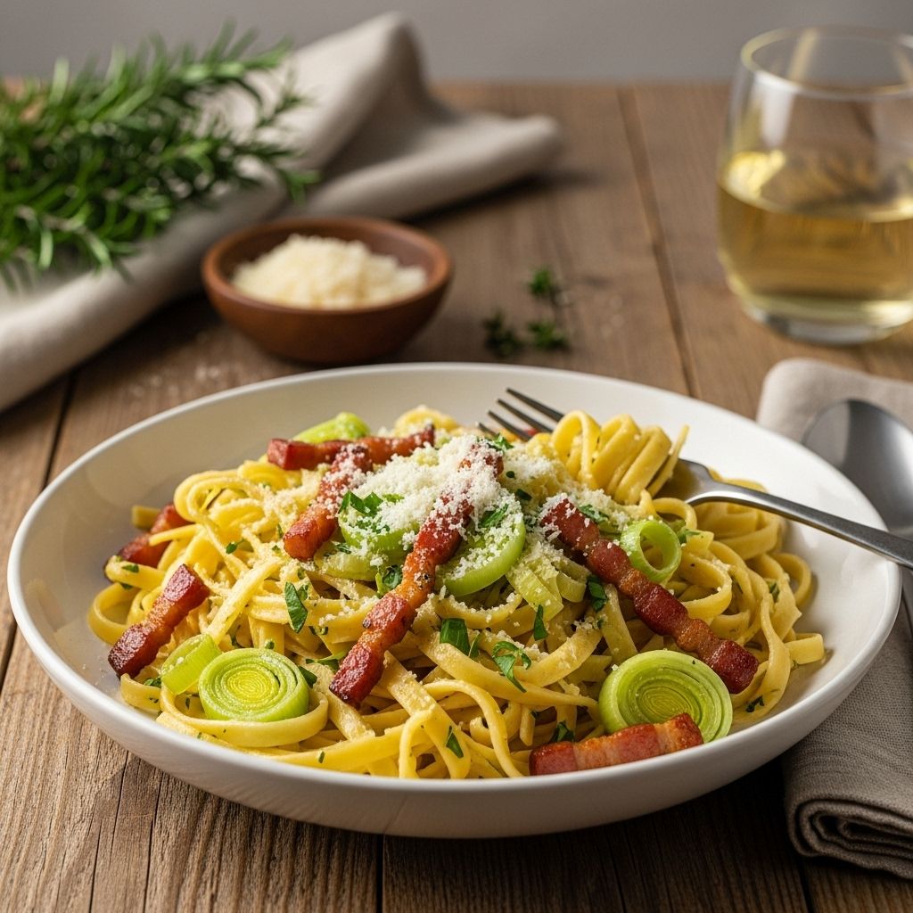 A rich, silky sauce transforms simple pantry staples into satisfying home-cooked comfort.
