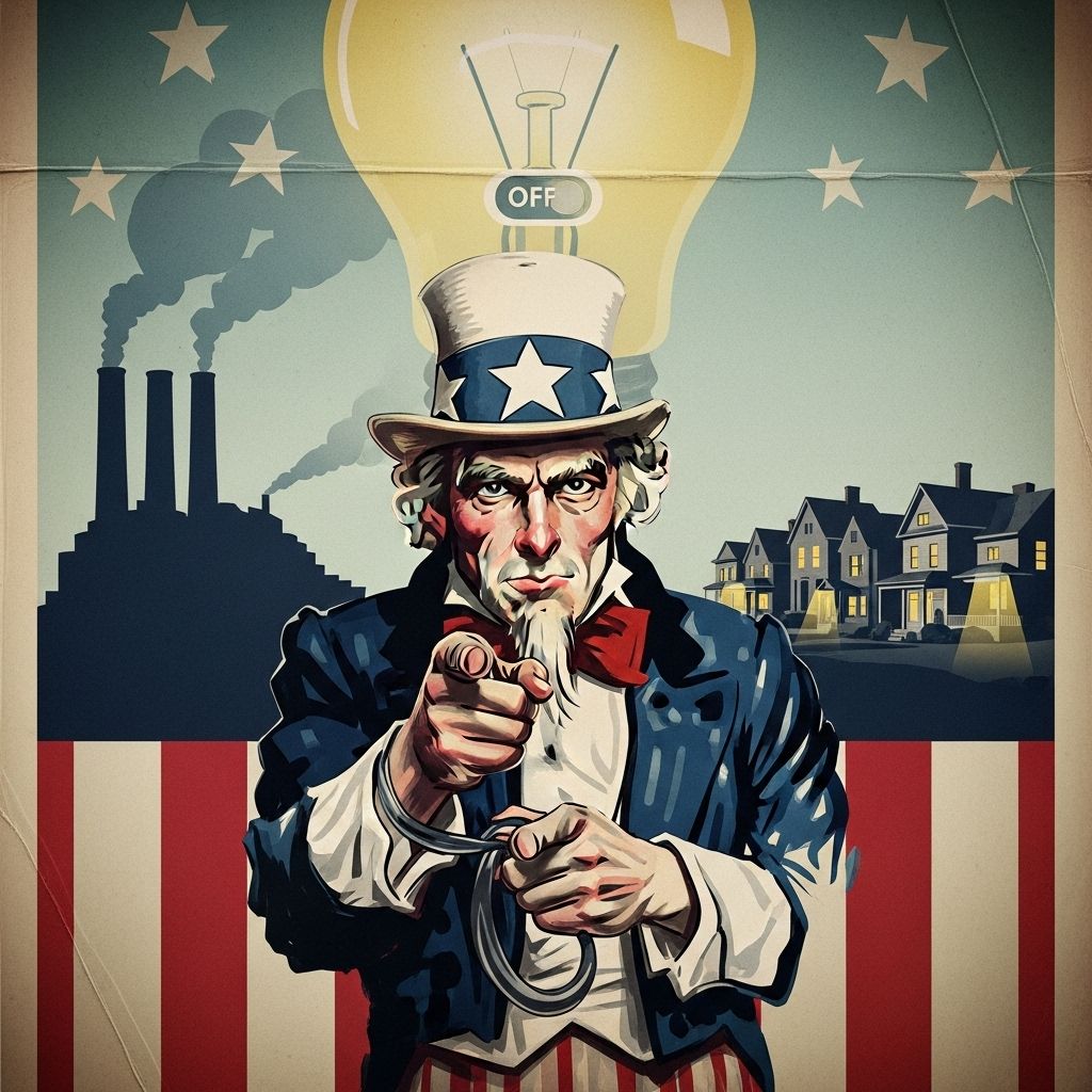 Explore how energy conservation became a patriotic act through iconic posters, and lessons for today.