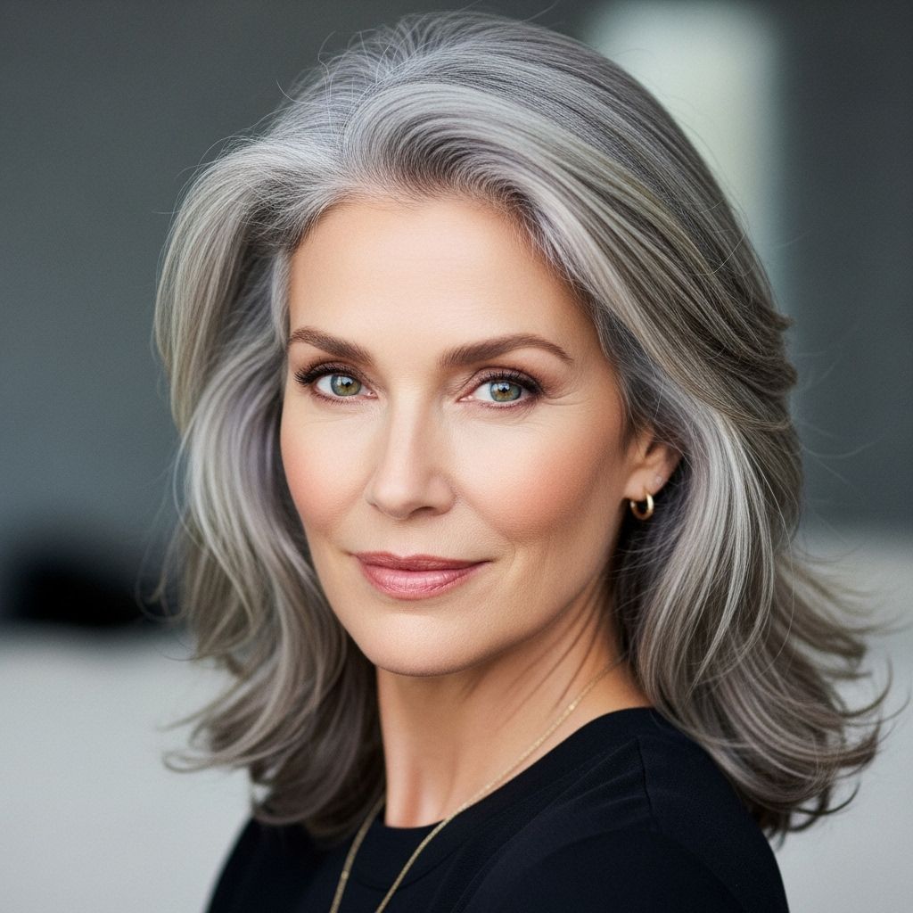 A candid look at aging with authenticity and confidence beyond societal expectations.