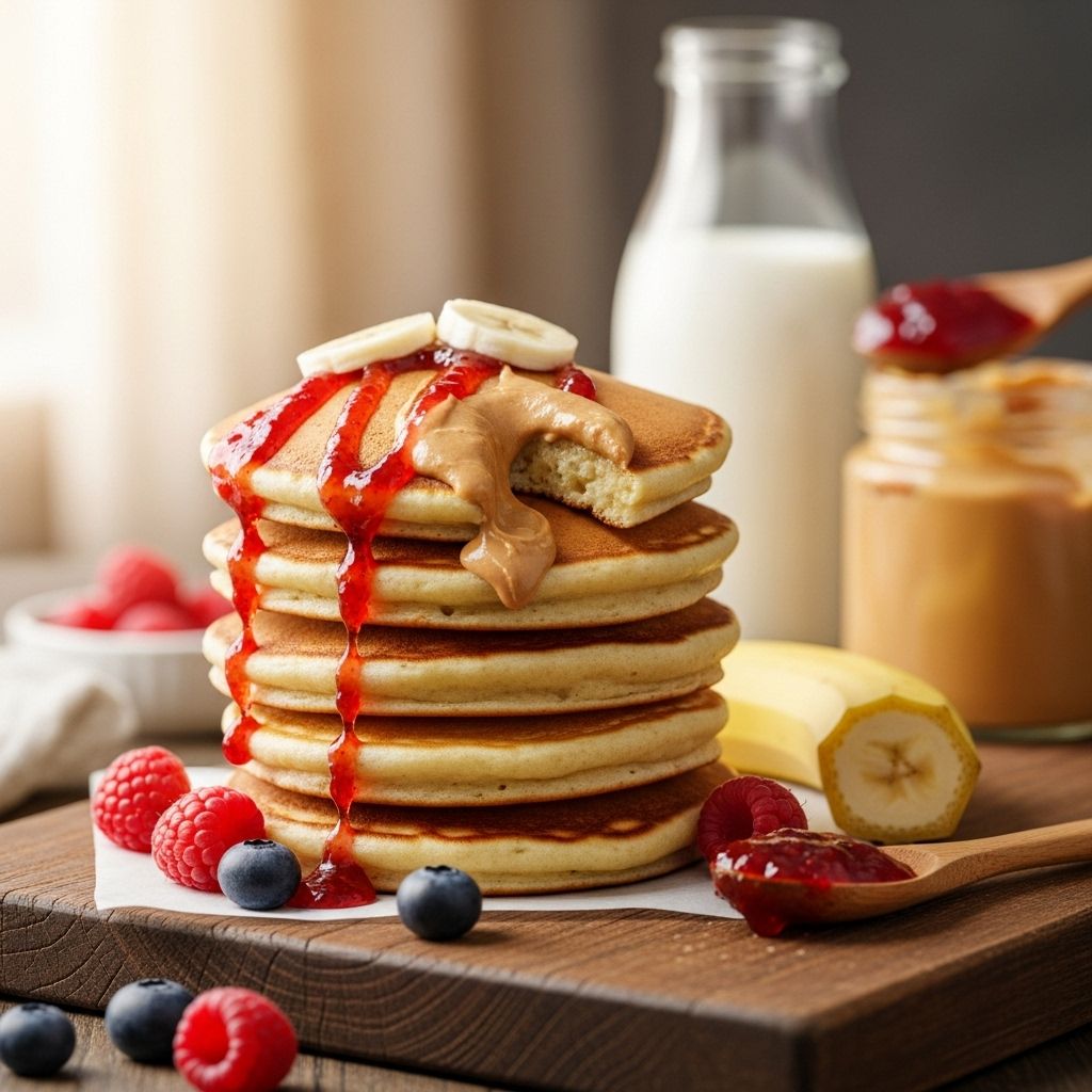 Classic sandwich tastes meet morning magic in make-ahead stacks your family will adore.