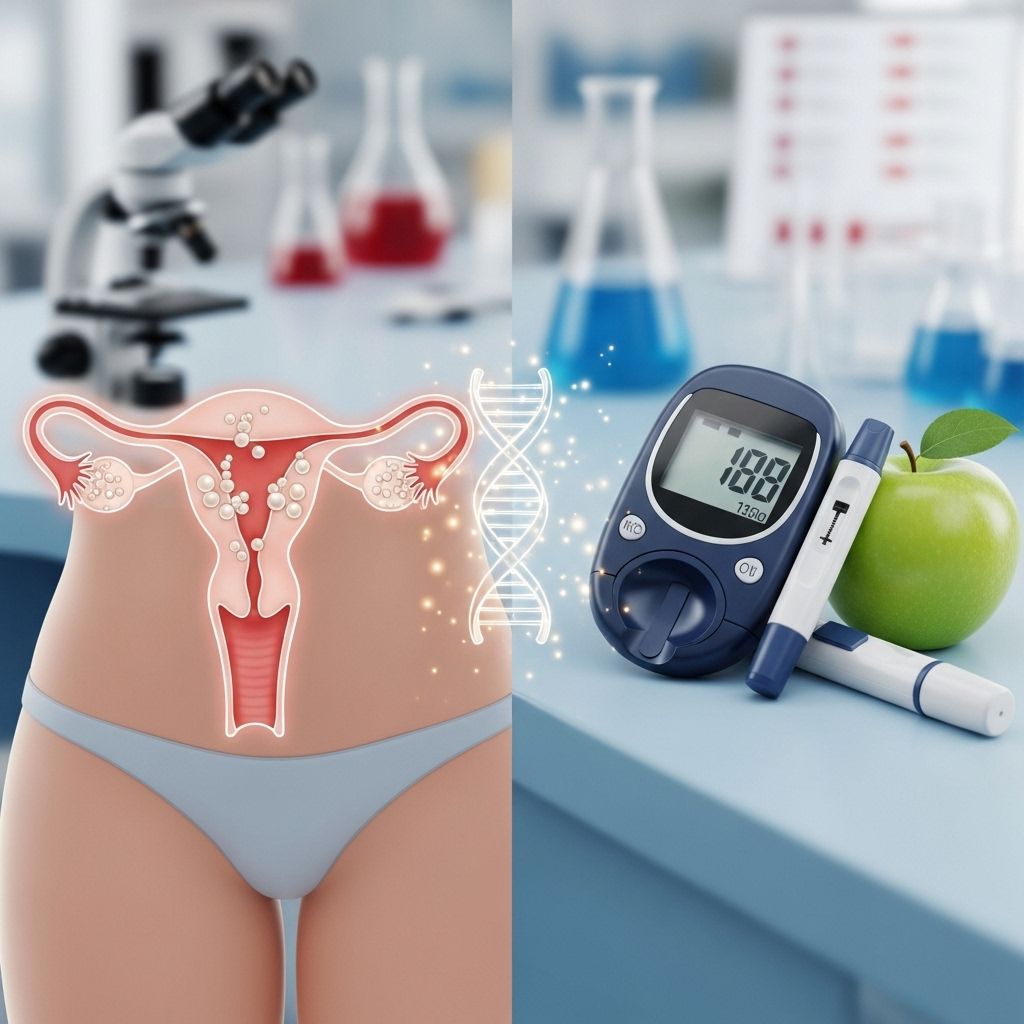 Explore the complex relationship between polycystic ovary syndrome (PCOS) and diabetes, including risk factors, symptoms, prevention, and treatment strategies.