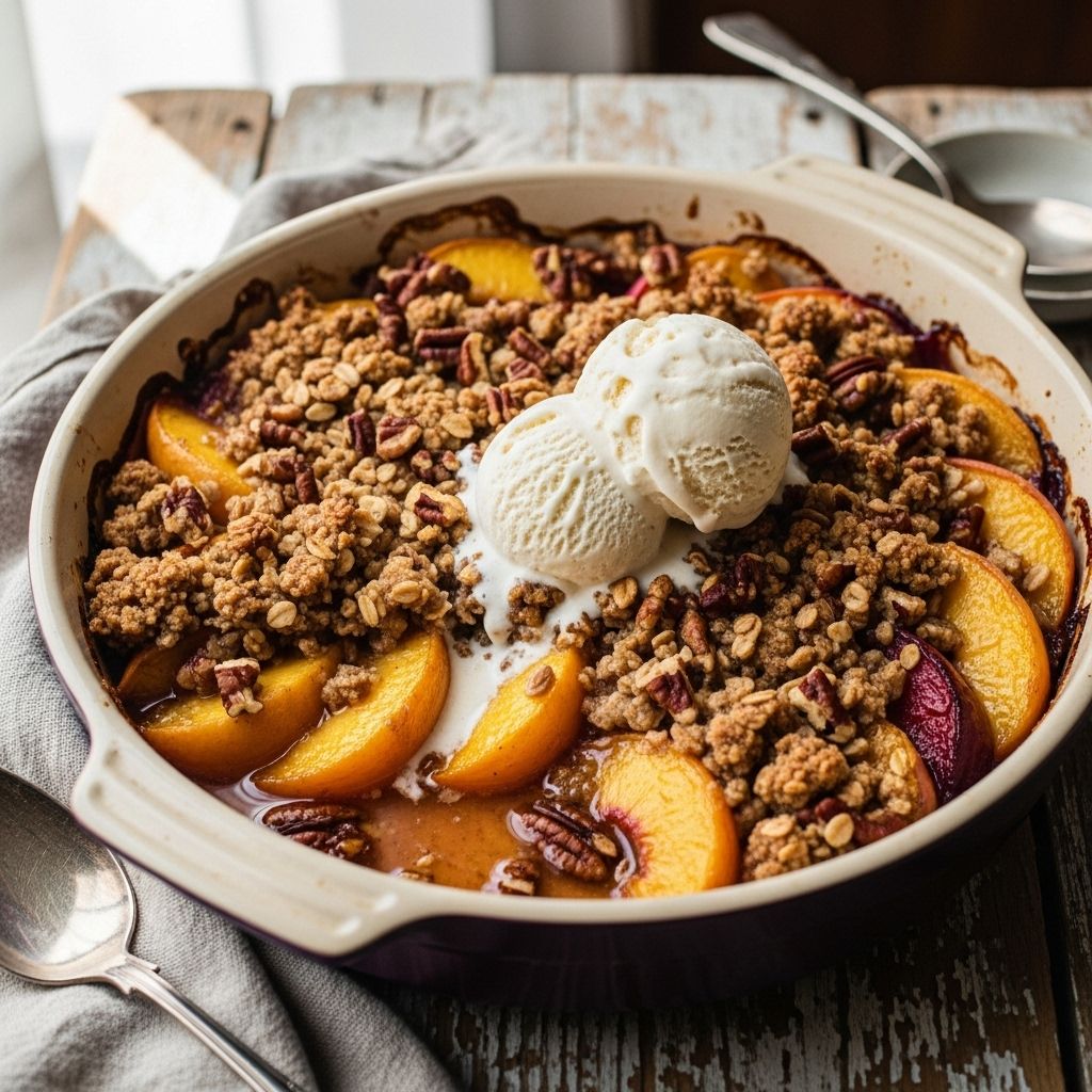 Each bite delivers juicy fruit, buttery crunch, and the comfort of a homemade treat.