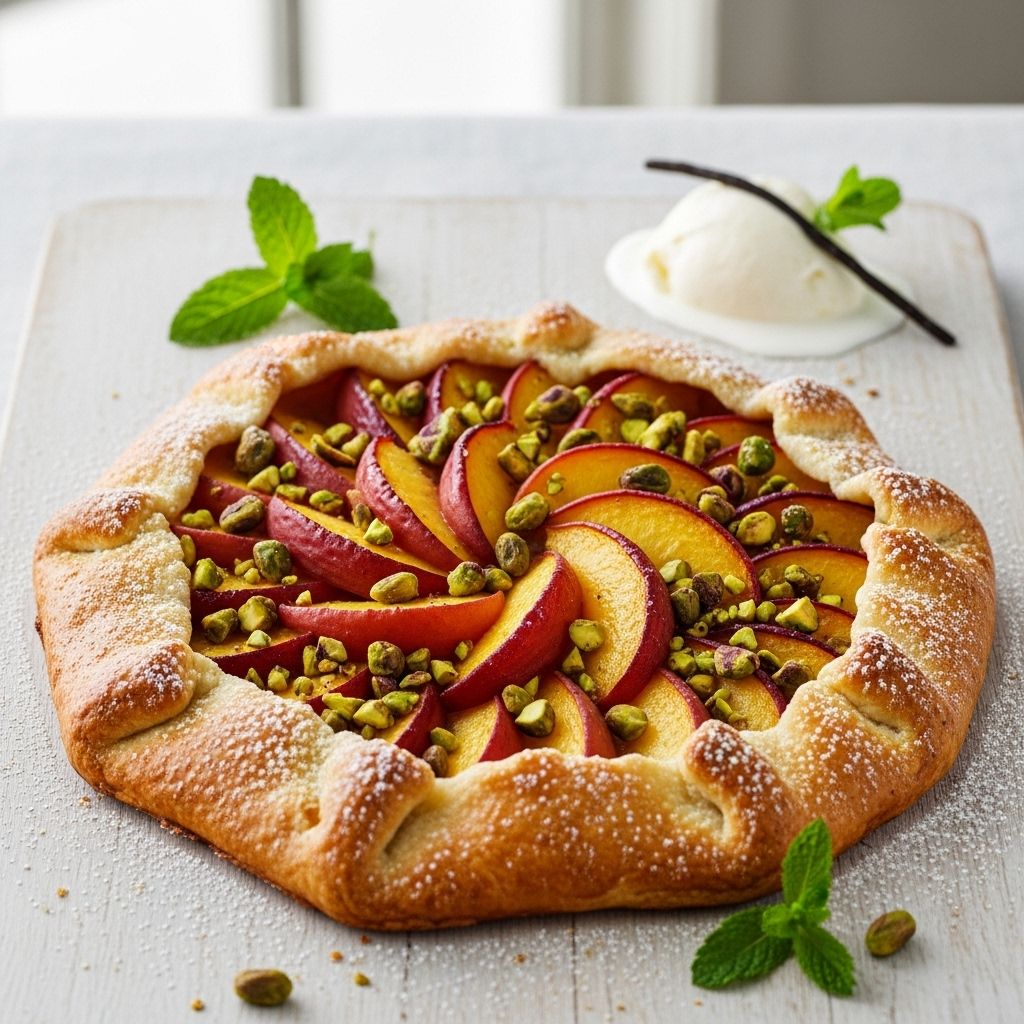 A rustic bake that highlights ripe fruit and simple techniques for stunning results.