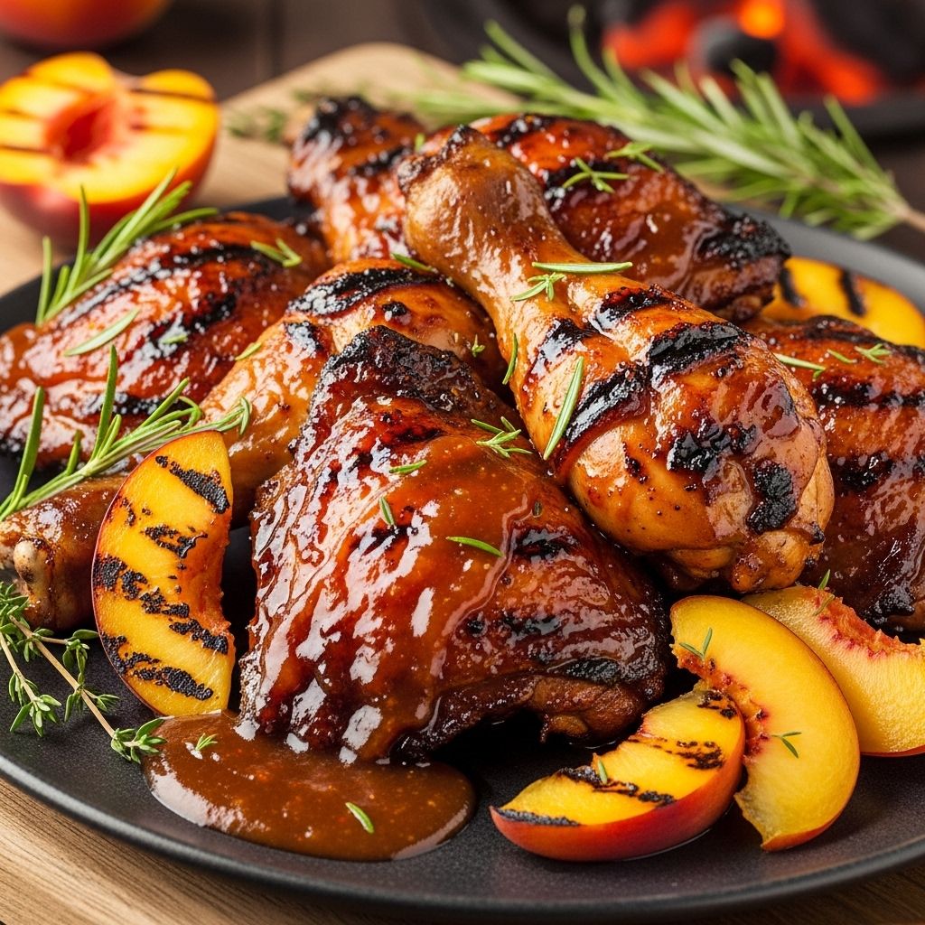 A sticky, glossy glaze marries sweet and smoky notes into melt-in-your-mouth bliss.