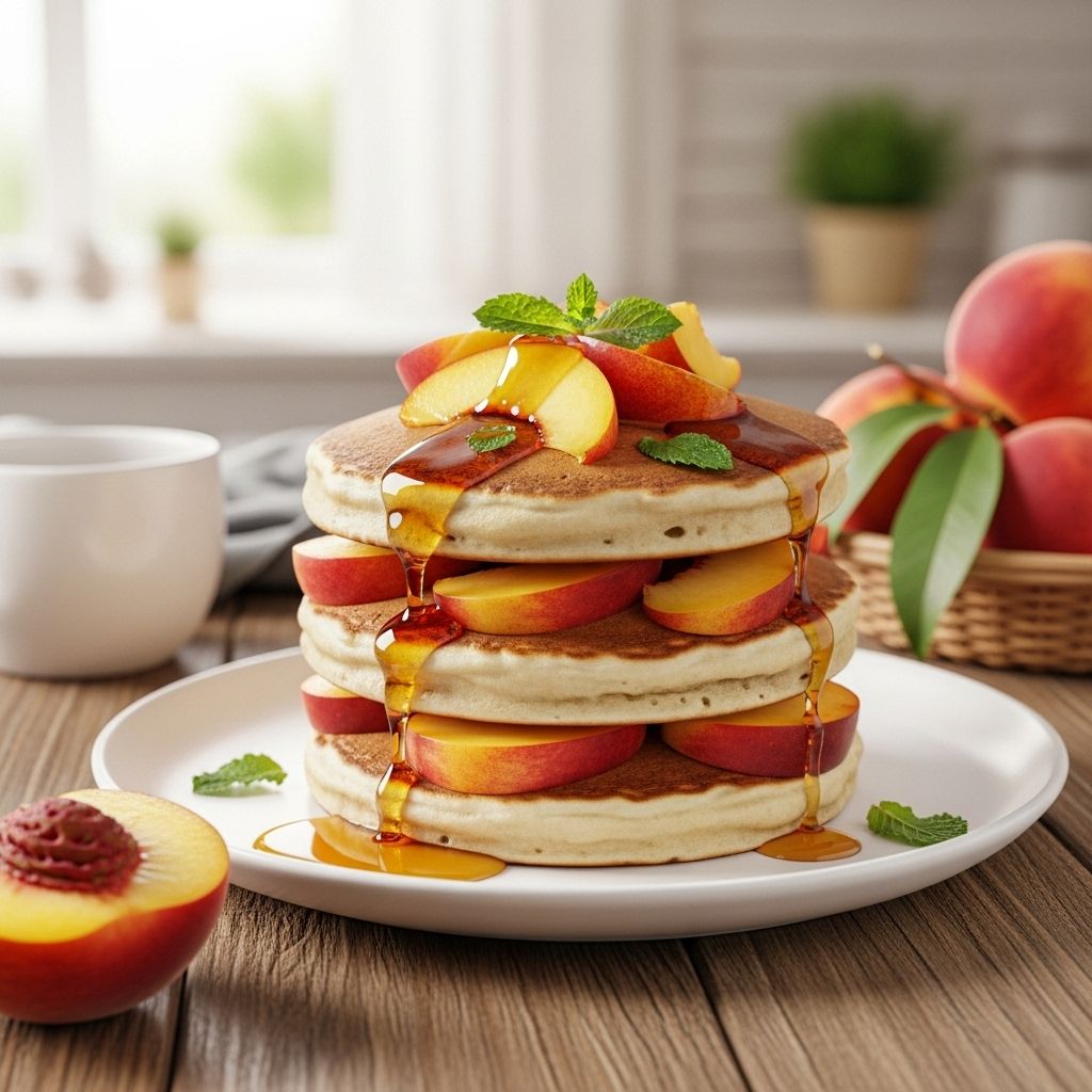 Combining fresh peaches and simple staples into morning meals that delight every palate.