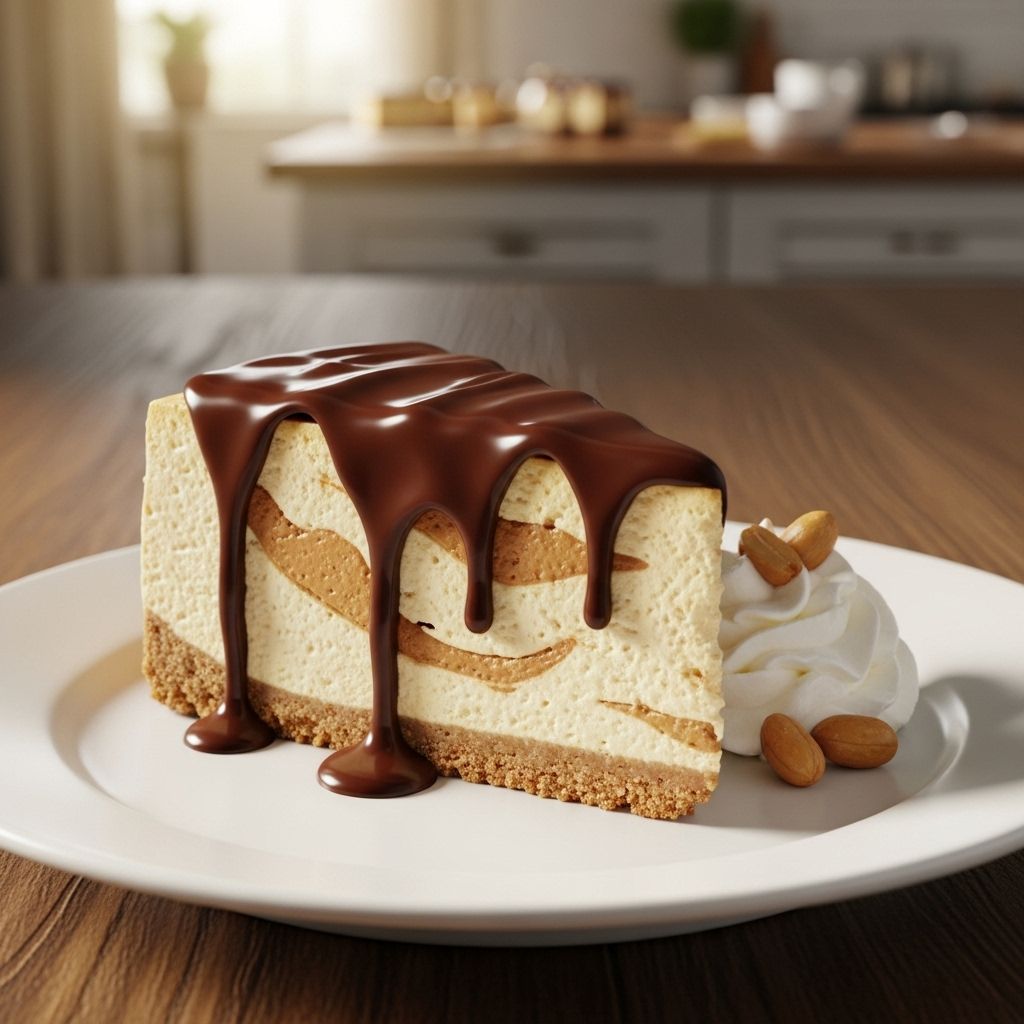 A showstopping dessert that balances creamy richness with a satisfying crunchy bite.