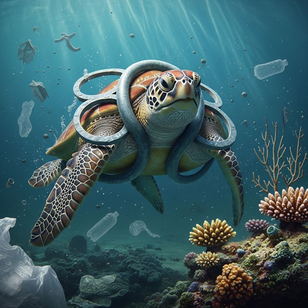 How one deformed turtle inspired global action against plastic pollution and raised awareness for wildlife conservation.