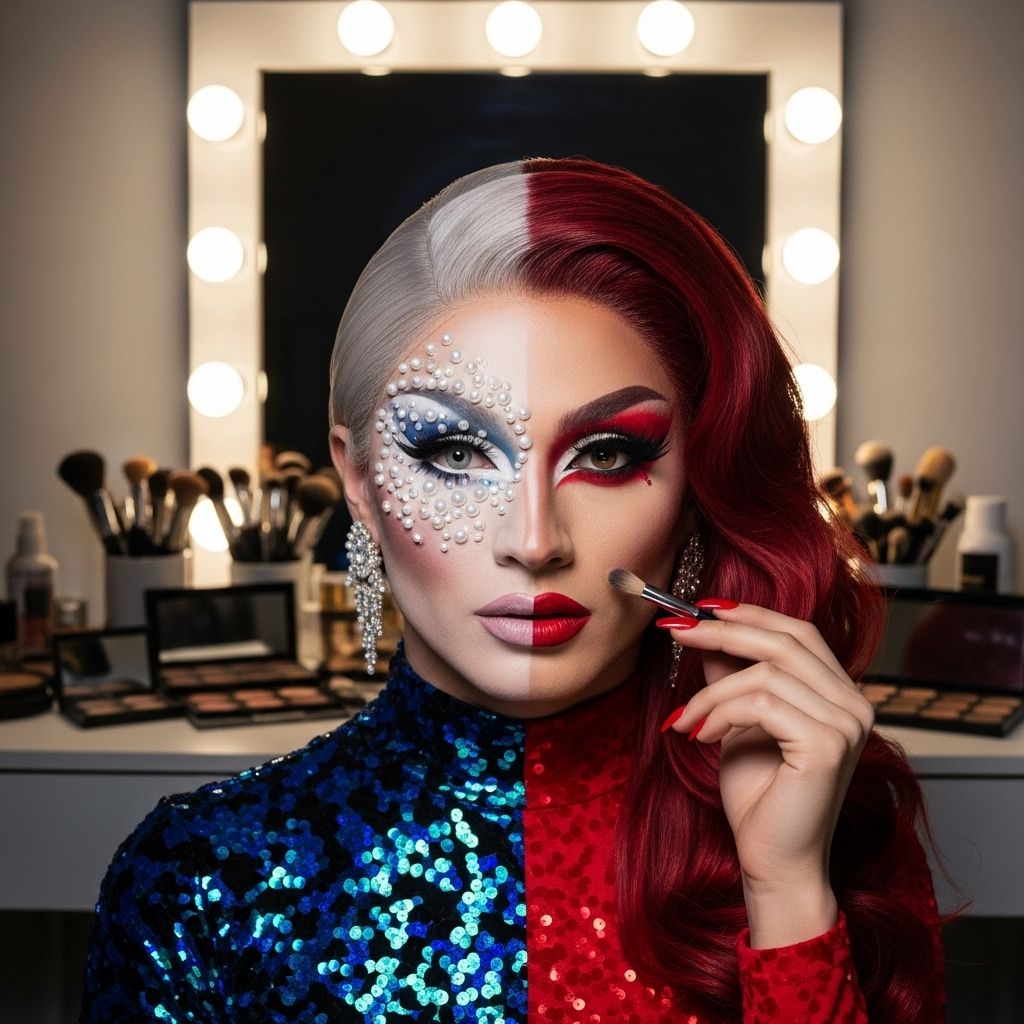 Watch drag superstars Pearl and Scarlet Envy serve next-level transformation with step-by-step makeup mastery in Cosmo Queens.