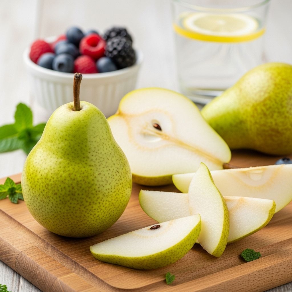 Pears and Diabetes: Nutrition, Benefits, and Healthy Eating Tips Learn how pears can fit into a diabetes-friendly diet, their health benefits, and tips for safe consumption.