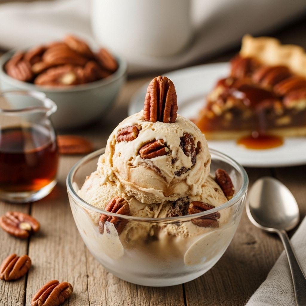 A luscious spin on a Southern dessert with silky custard, crunchy nuts, and crisp crust.