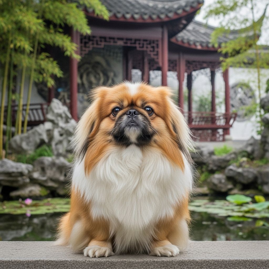 Their lion-like mane and confident gait conceal a surprisingly affectionate spirit.