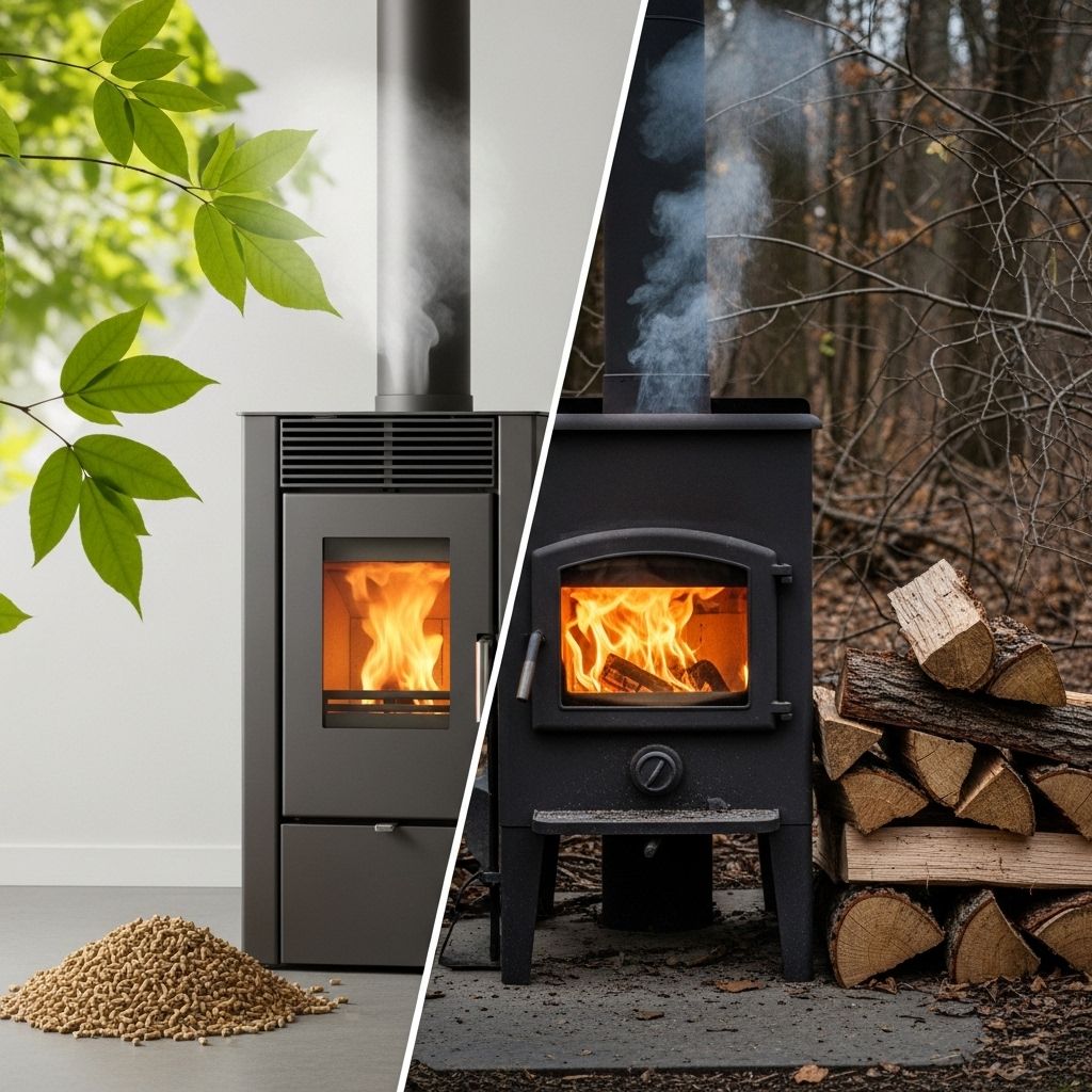 Pellet Stoves vs. Wood Stoves: Which Heating Method Is Greener? Explore the environmental, economic, and health impacts of pellet stoves and wood stoves to help you choose the most sustainable home heating solution.