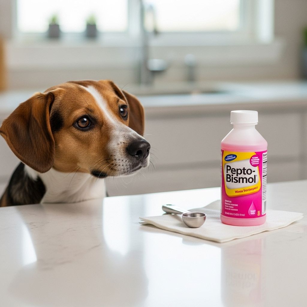 Pepto-Bismol for Dogs: Is It Safe, When to Use, and What You Should Know Home remedy guide with vet-approved dosing, key warnings, and safe alternatives for dogs.