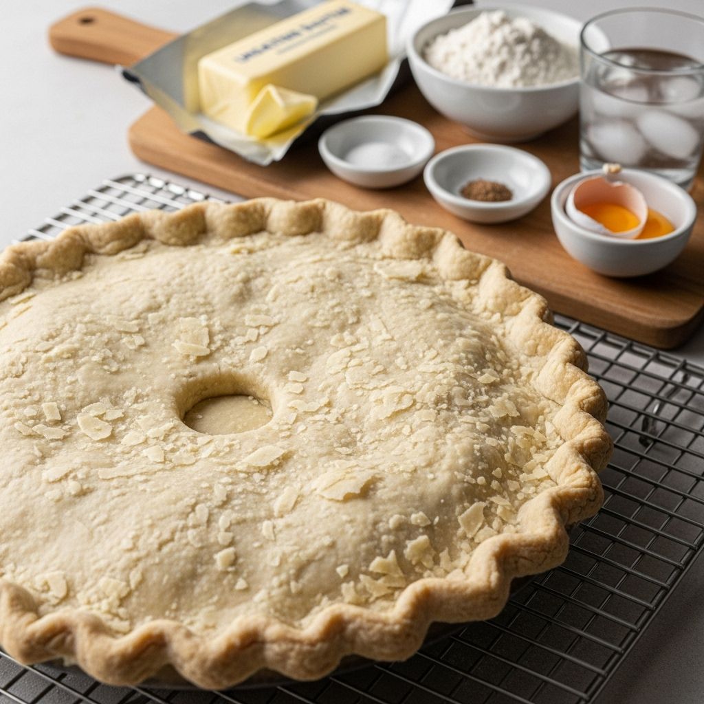Chilling and a gentle touch produce a golden pastry that complements any filling.