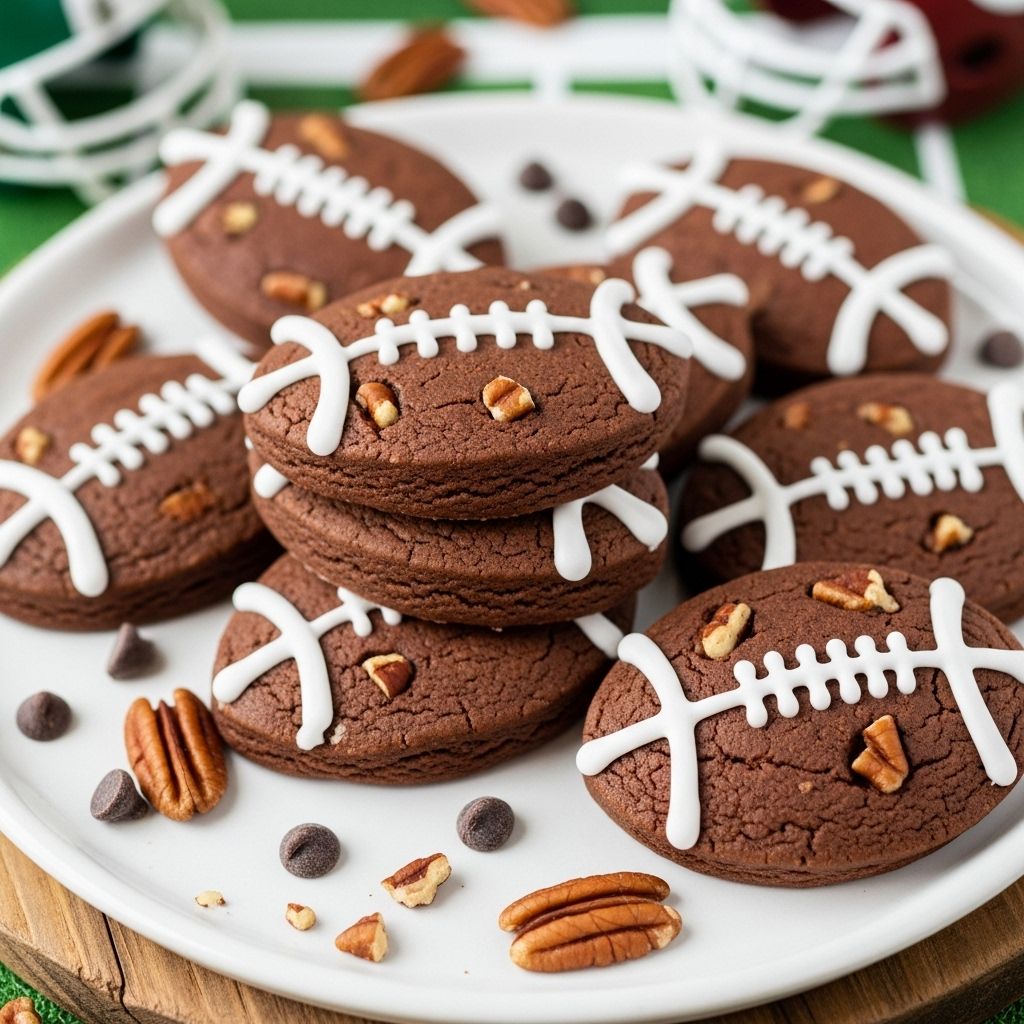 Perfect Football Cookies Recipe for Game Day Fun A fun baking project that delivers crunchy pecans and sweet icing thrills in every bite.