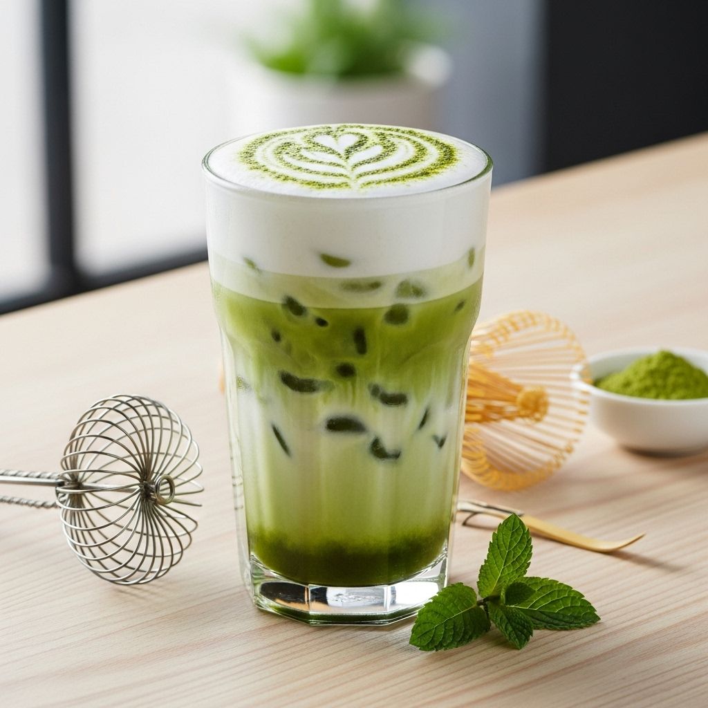 Quality matcha and proper whisking unlock a creamy iced drink with café-worthy foam.