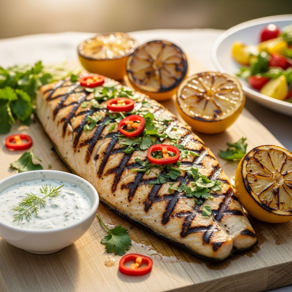 Firm, flaky fillets meet smoky spices for an impressive yet effortless backyard dinner.