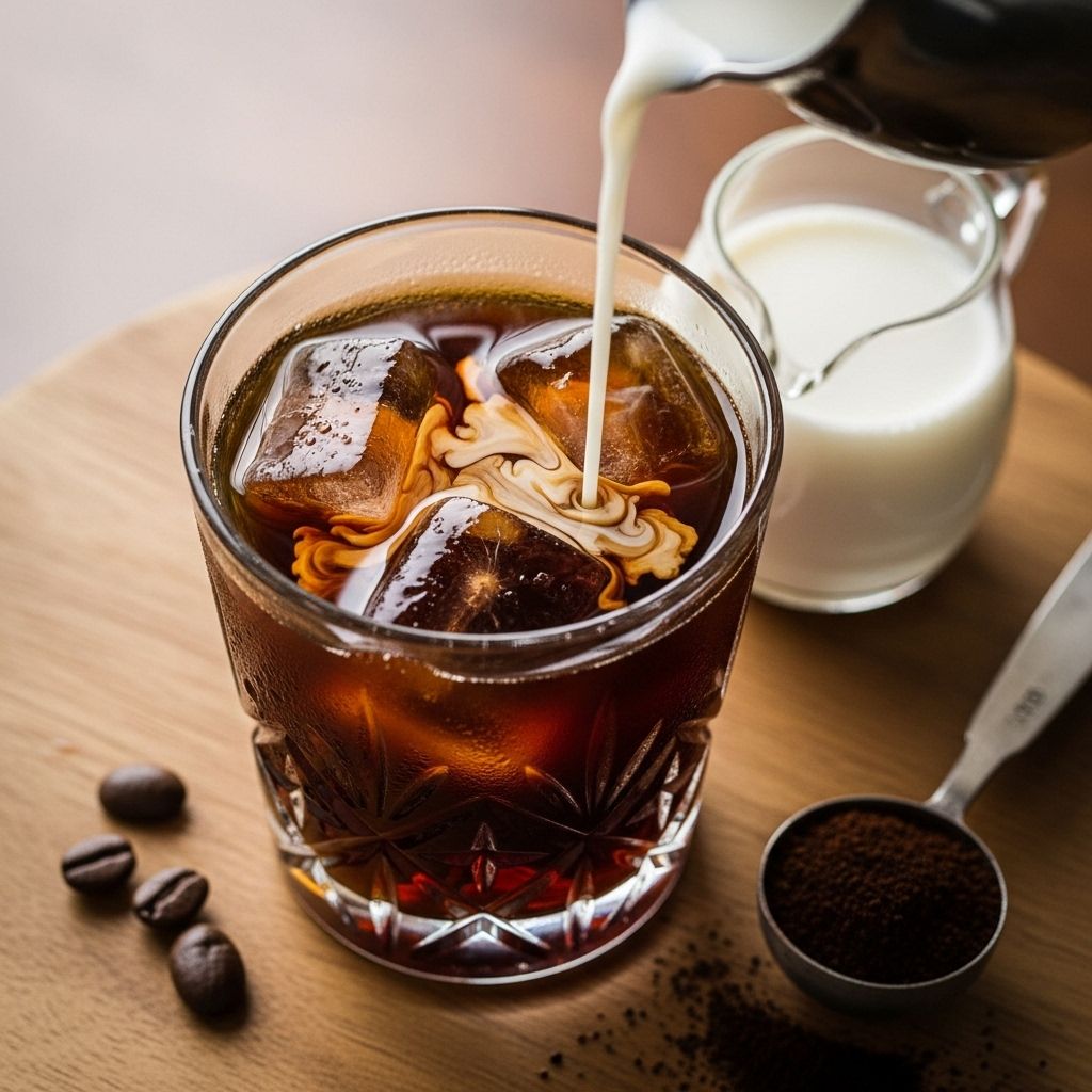 Create creamy, smooth cold brew at home with customizable flavors and easy prep.