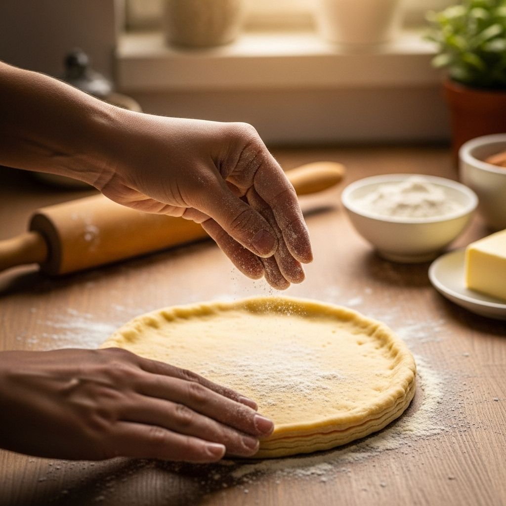 Chill every element and work quickly to lock in layers that bake up tender and crisp.