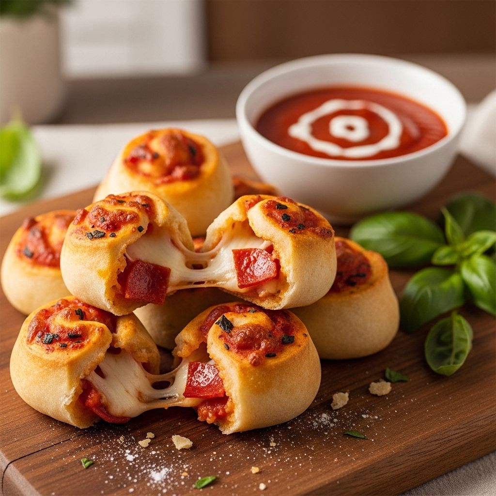 Turn everyday pantry staples into pull-apart pinwheels ideal for casual gatherings.
