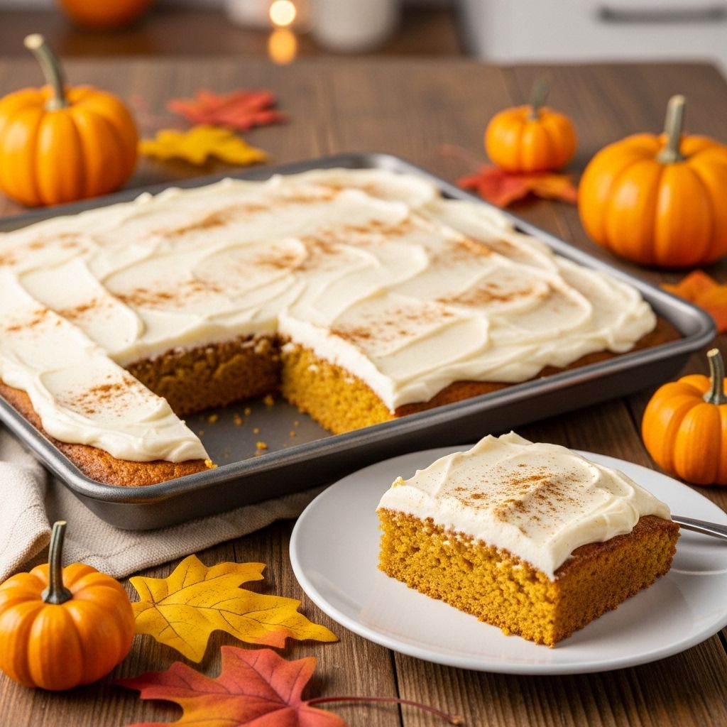 A velvety autumn dessert that melts in your mouth with spiced warmth and creamy richness.