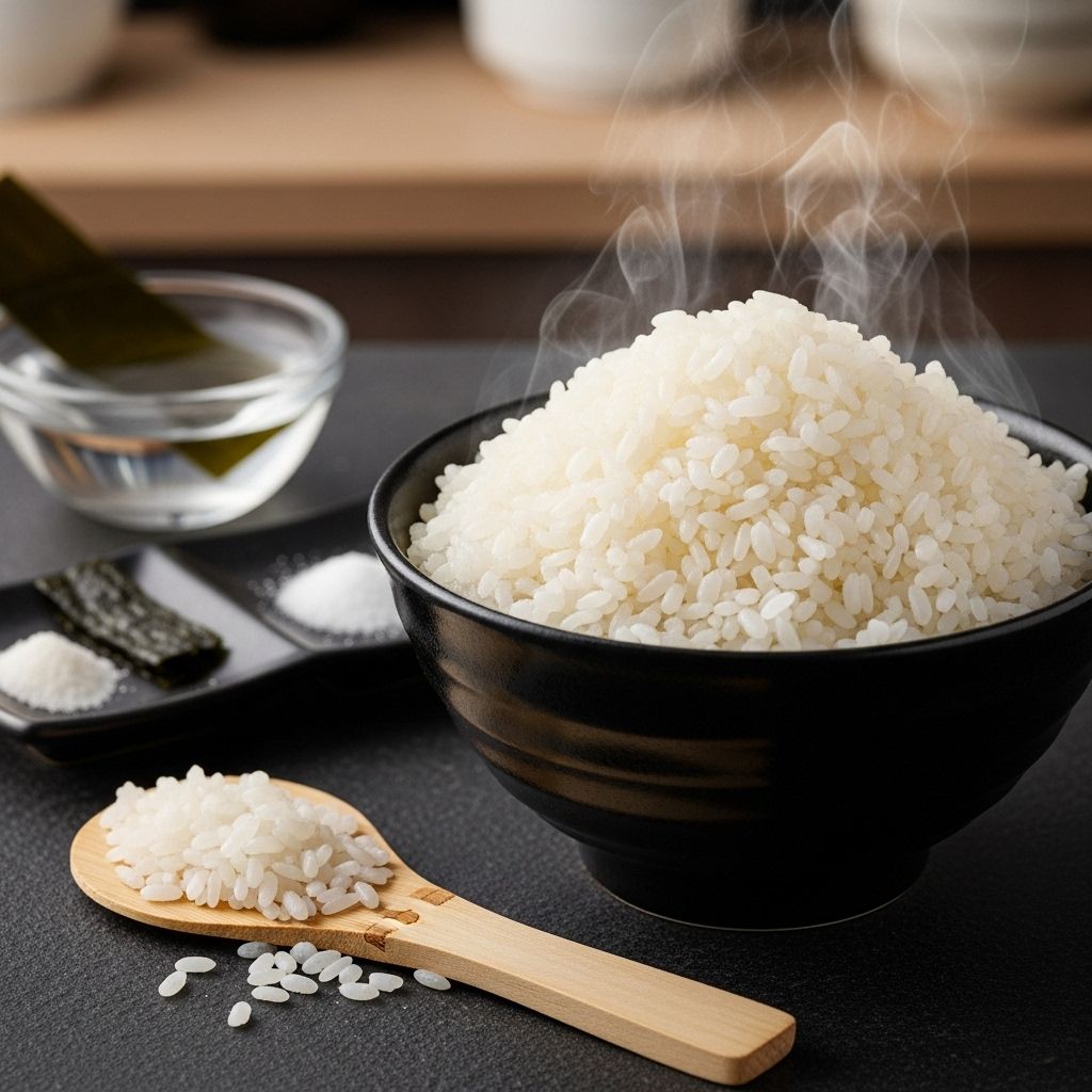 Unlock glossy, clingy grains and sweet-tart seasoning to elevate every roll and nigiri.