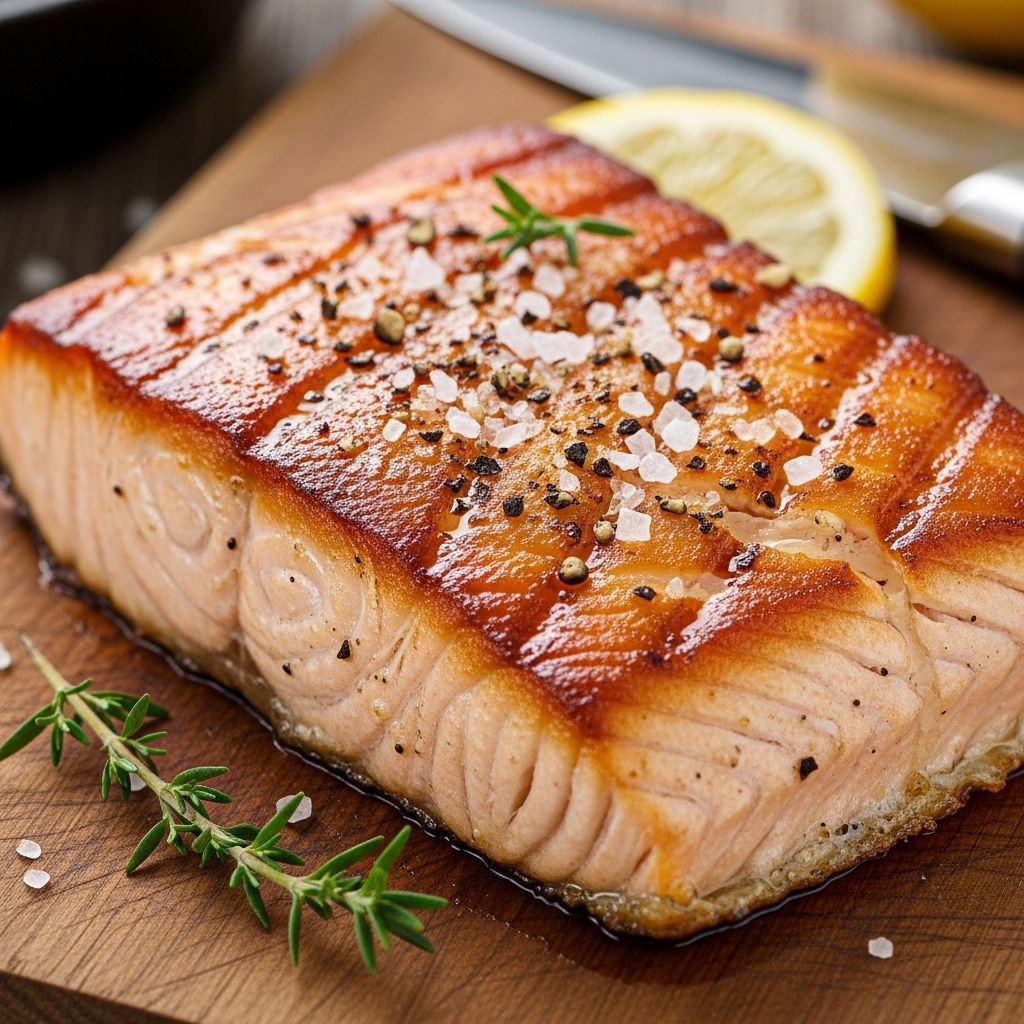 Effortless, even salting transforms fillets into tender, crispy creations every time.