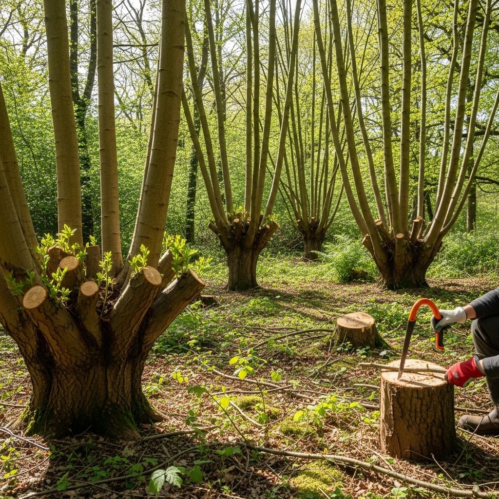 Examine the ancient art of woodland coppicing—its ecological, practical, and cultural benefits for today's resilient landscapes.