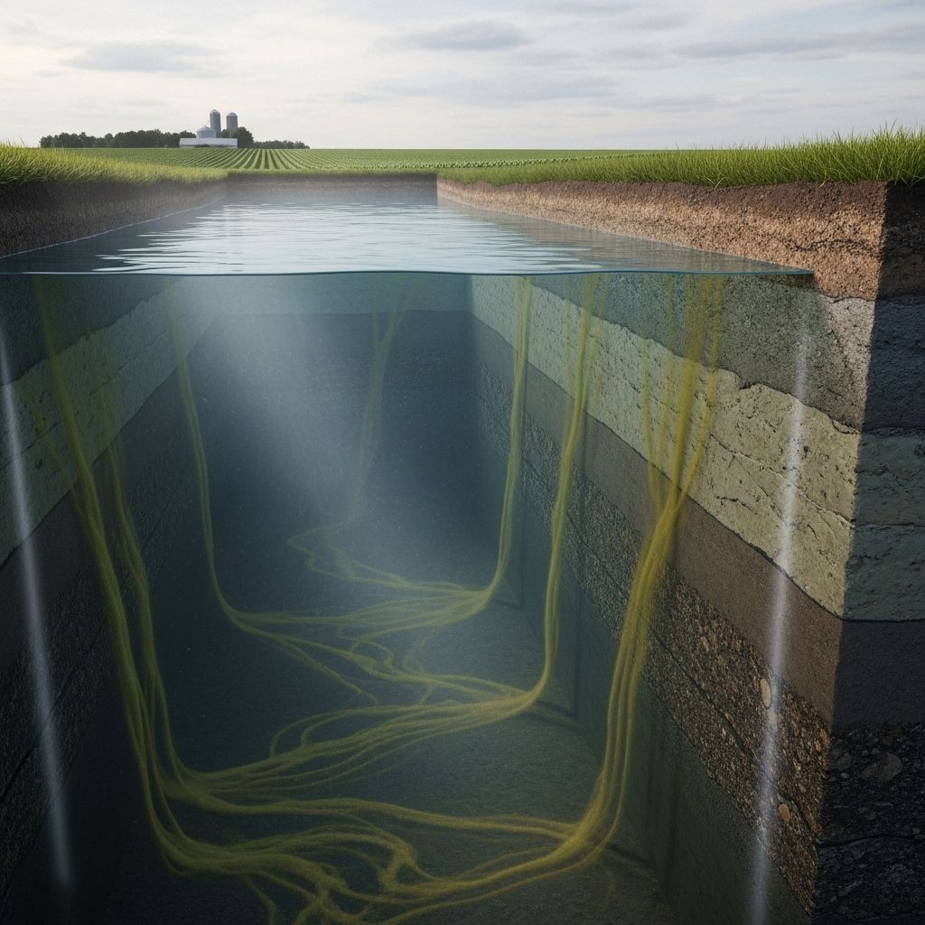 Pesticides in America’s Aquifers: Unseen Contamination Risks A look at how millions of pounds of pesticides are leaching into U.S. aquifers, affecting drinking water and ecological health.