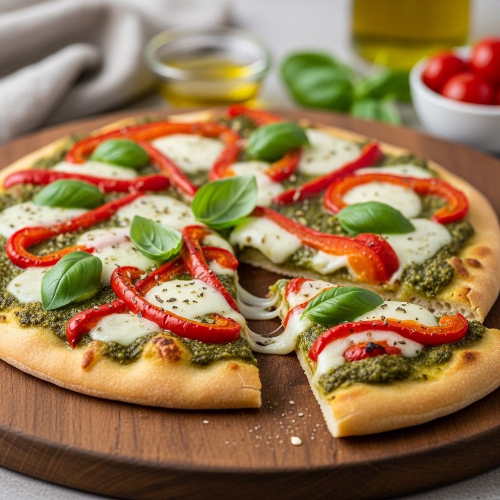 A crispy, herb-infused snack that combines creamy melt and vibrant sweetness in minutes.