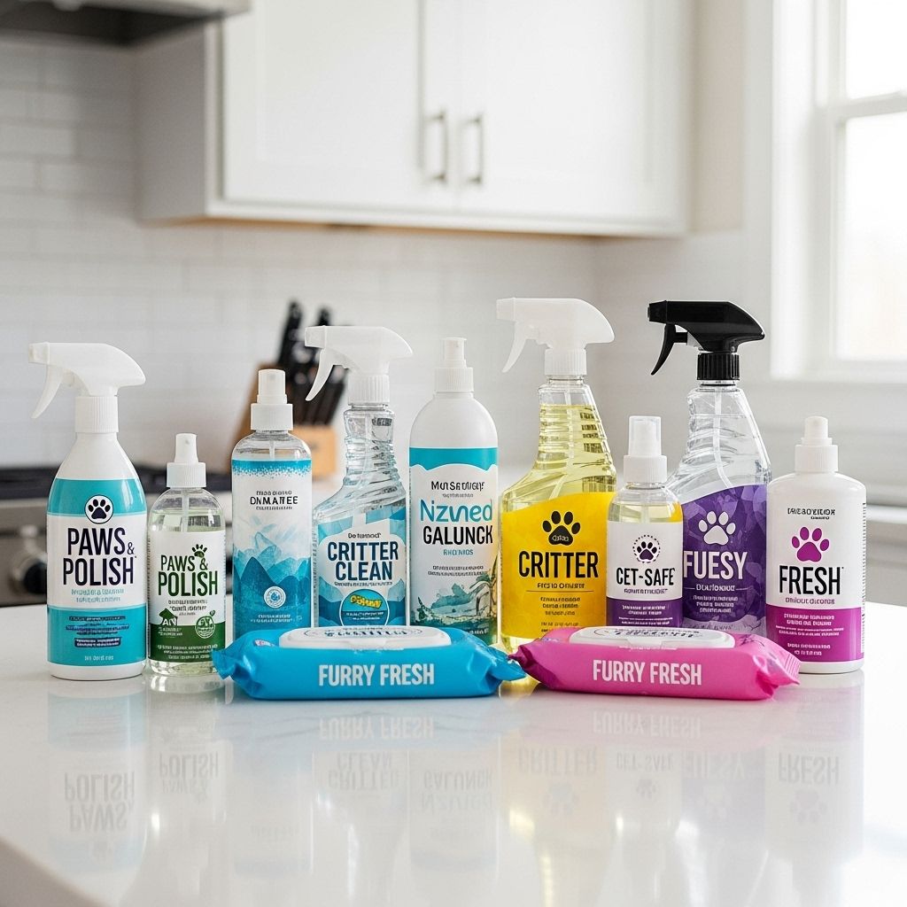 Pet-Safe Household Cleaning Products: A Comprehensive Guide Keep your home sparkling while protecting curious paws and sensitive noses.