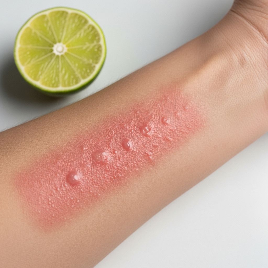 Discover the causes, symptoms, and prevention of phytophotodermatitis—why limes, sunlight, and summer fun can lead to 'margarita burn.'