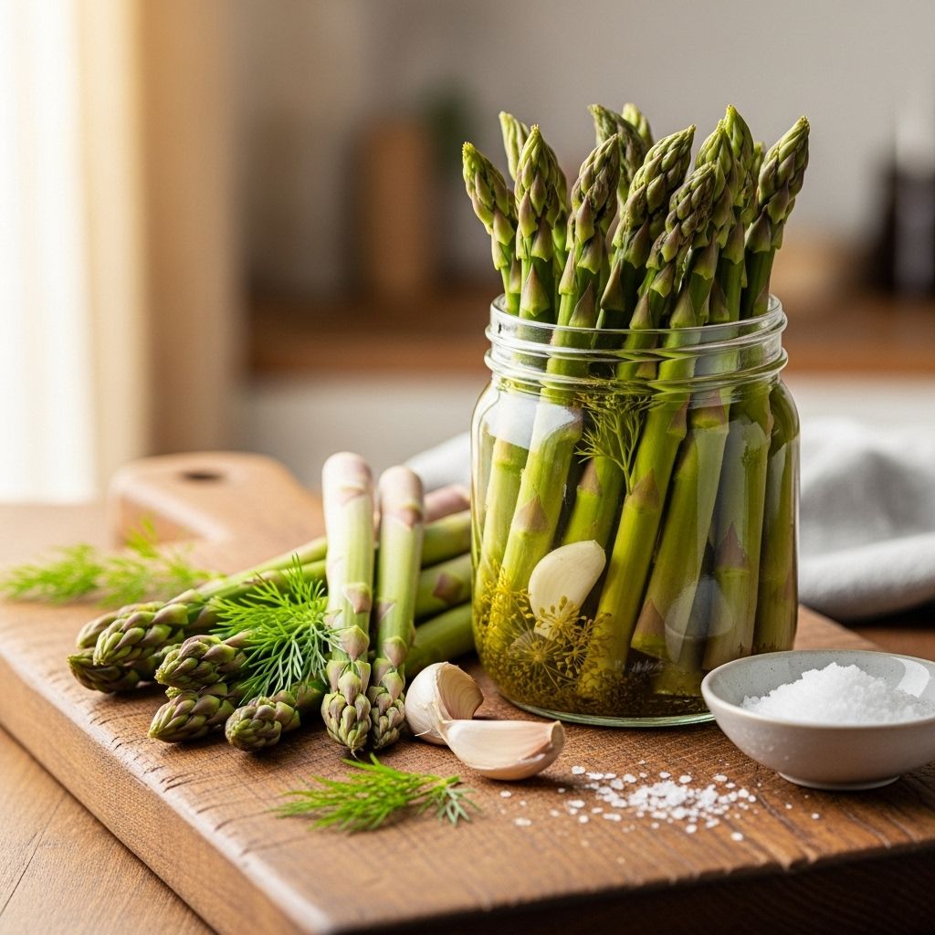 Transform leftover asparagus stems into a crunchy, tangy snack with this easy pickling recipe—packed with flavor, nutrition, and zero waste.