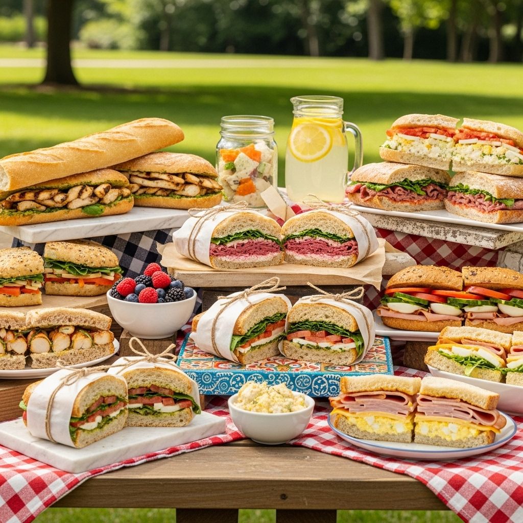 Every bite combines portability and bold flavor for an unforgettable al fresco feast.