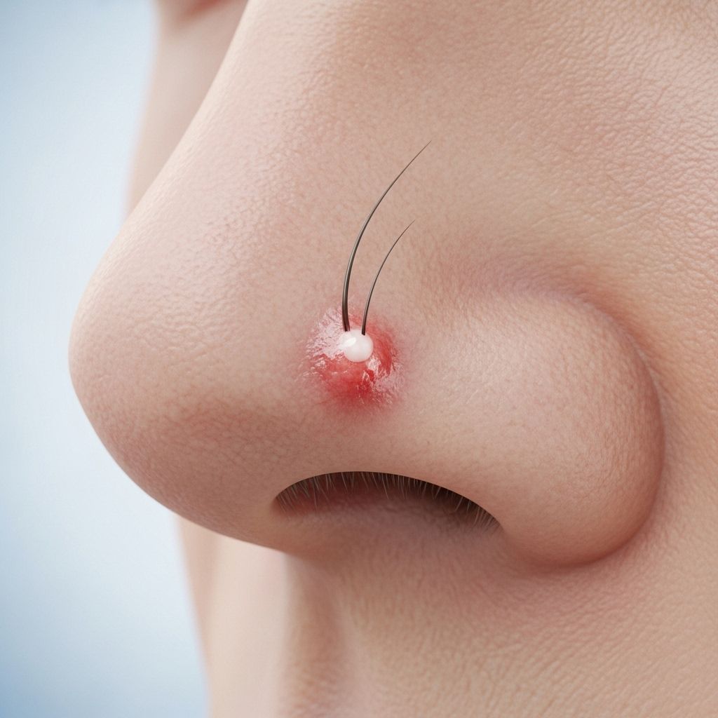 Discover expert advice on identifying and treating painful nasal pimples and preventing future occurrences.