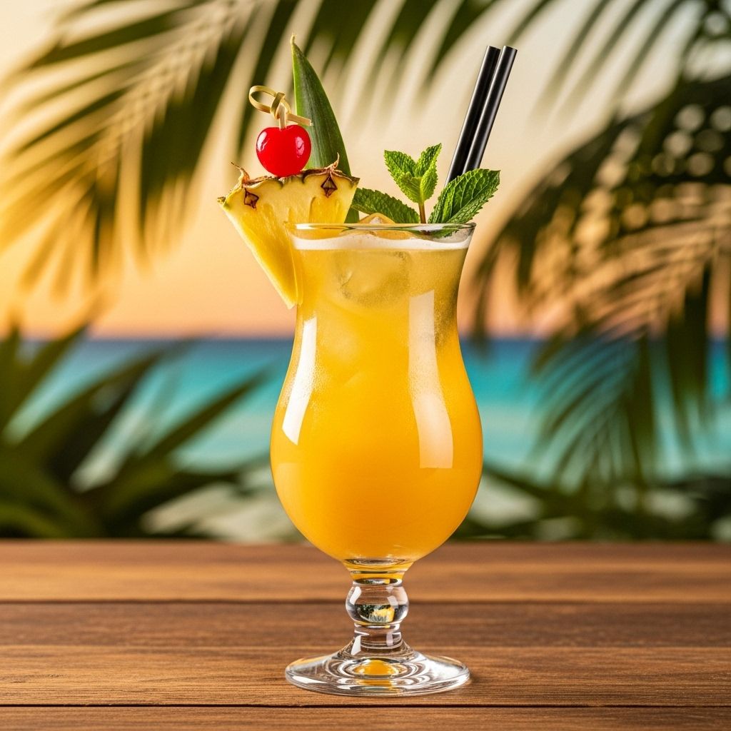 Pineapple Rum Punch: A Tropical Party Classic for Every Occasion Every sip transports guests to a laid-back island vibe with minimal prep and pure fun.