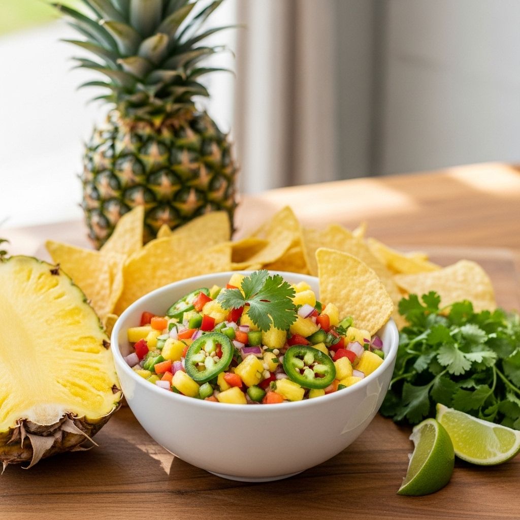 A zesty blend that transforms everyday meals into tropical flavor adventures.