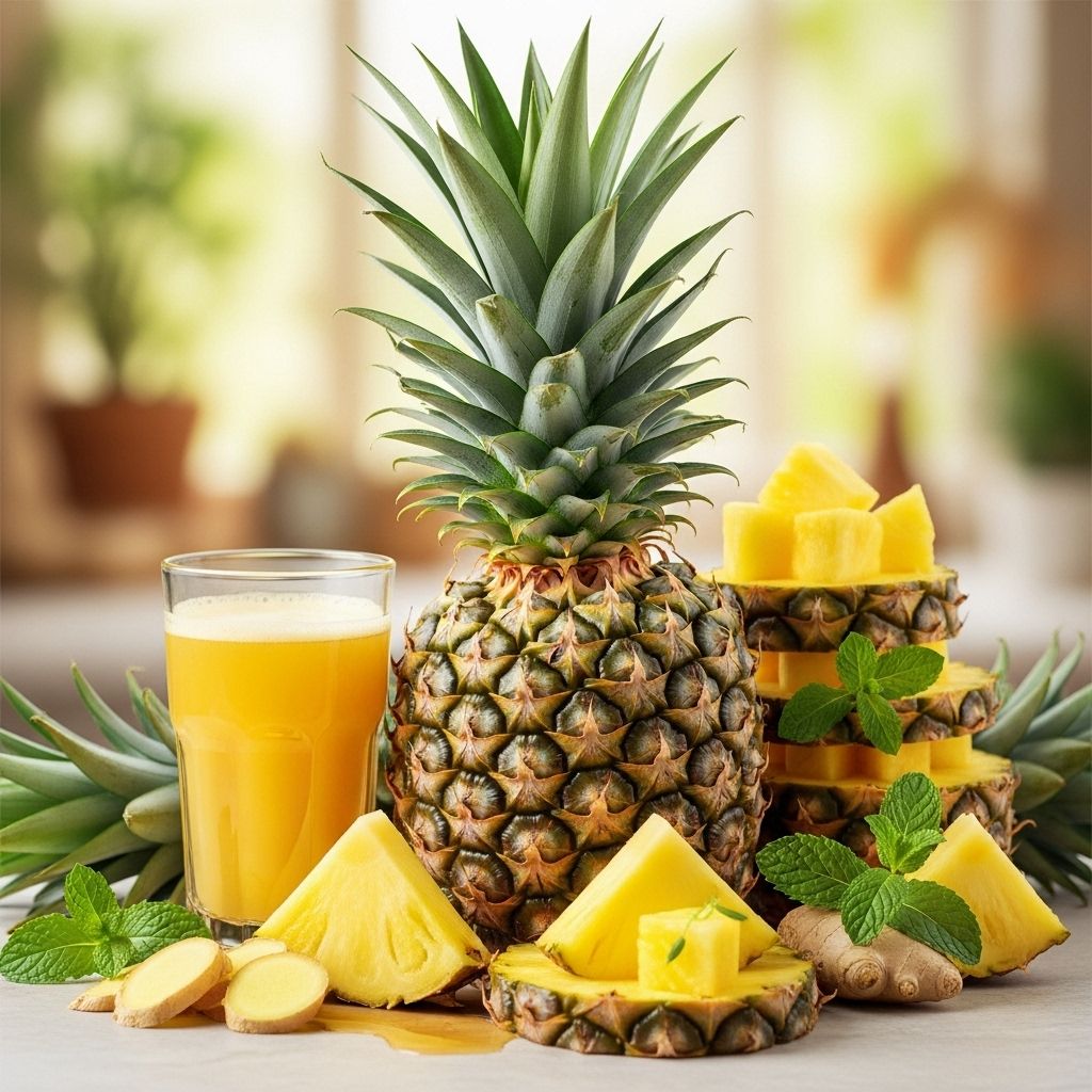 Is Pineapple a Cure for Sore Throat? Benefits, Science, and Remedies Bromelain and vitamin C team up to ease inflammation and clear mucus for soothing relief.